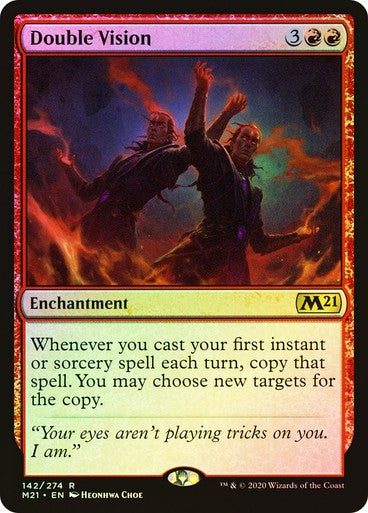 FOIL Double Vision ~ Core 2021 [ NearMint ] [ Magic MTG ]