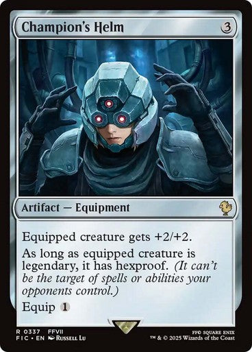Champion's Helm ~ Commander: Final Fantasy [ NM ] [ Magic MTG ]