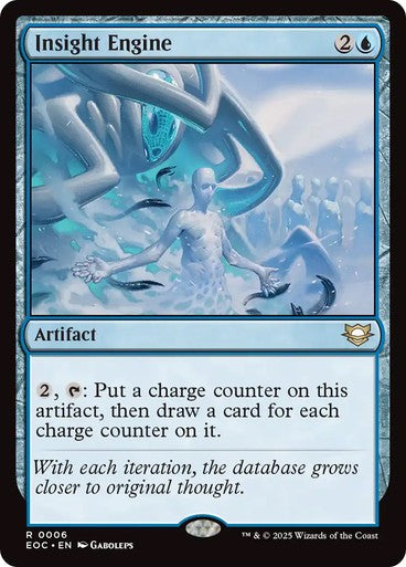 Insight Engine ~ Commander: Edge of Eternities [ NM ] [ Magic MTG ]