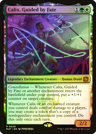 FOIL Calix, Guided by Fate ~ March of the Machine: The Aftermath [ NM ] [ MTG ]