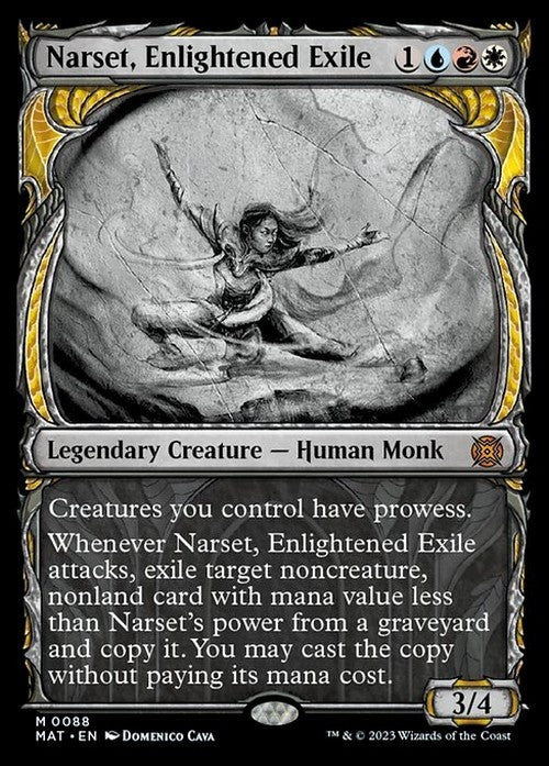 SHOWCASE Narset, Enlightened Exile ~ March of the Machine: Aftermath [ NM ]