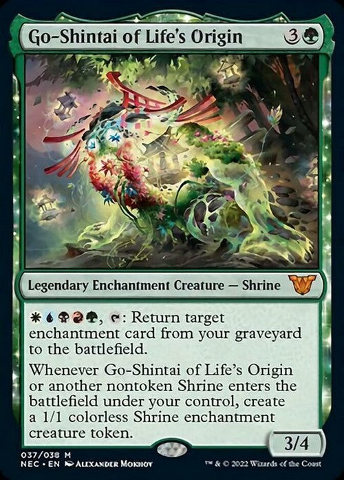 Go-Shintai of Life's Origin ~ Commander: Kamigawa: Neon Dynasty [ NM ] [ MTG ]