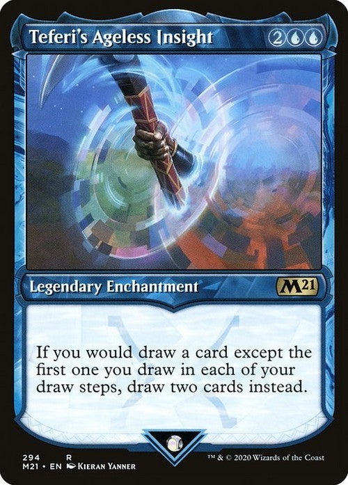 SHOWCASE Teferi's Ageless Insight ~ Core 2021 [ NearMint ] [ Magic MTG ]