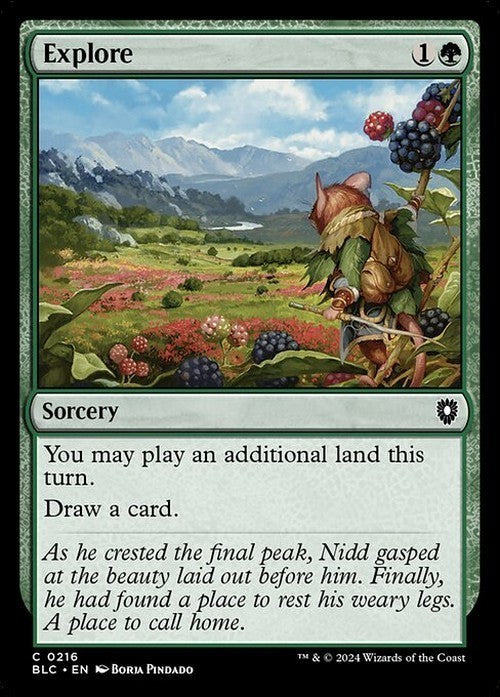 Explore ~ Commander: Bloomburrow [ NearMint ] [ Magic MTG ]