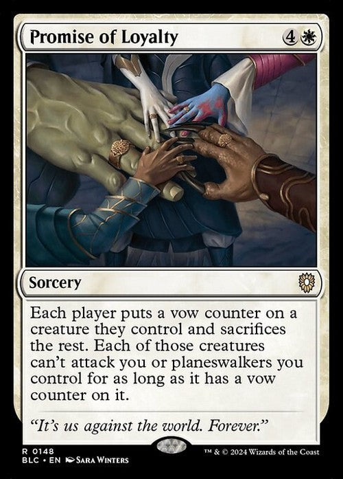 Promise of Loyalty ~ Commander: Bloomburrow [ NearMint ] [ Magic MTG ]
