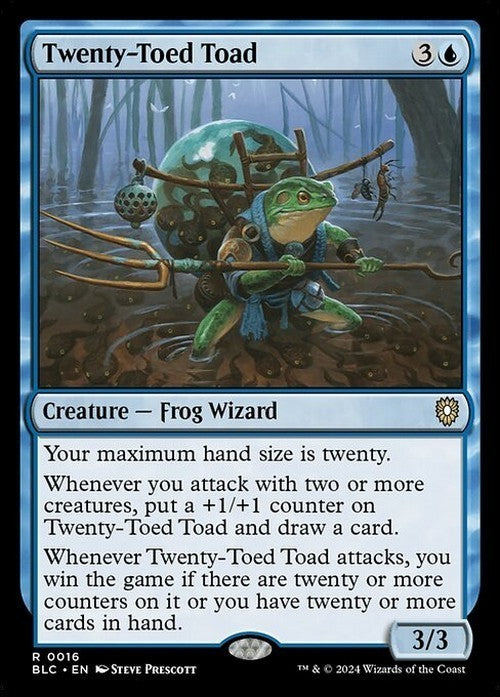 Twenty-Toed Toad ~ Commander: Bloomburrow [ NearMint ] [ Magic MTG ]