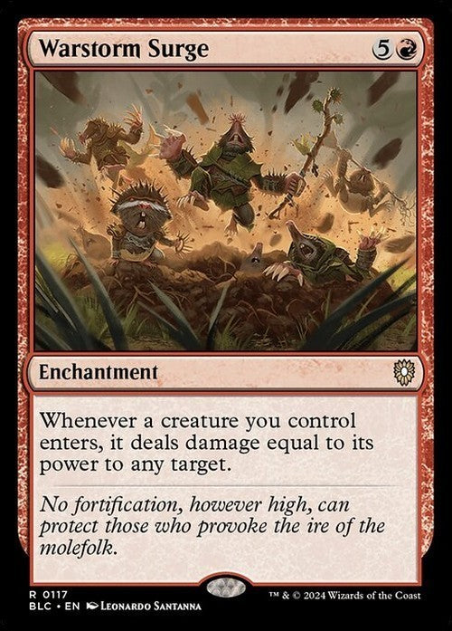 Warstorm Surge ~ Commander: Bloomburrow [ NearMint ] [ Magic MTG ]