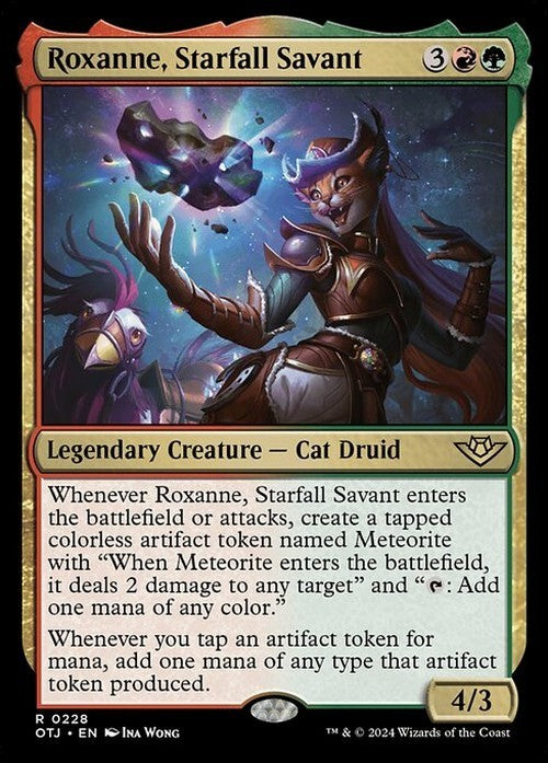 Roxanne, Starfall Savant ~ Outlaws of Thunder Junction [ NM ] [ Magic MTG ]