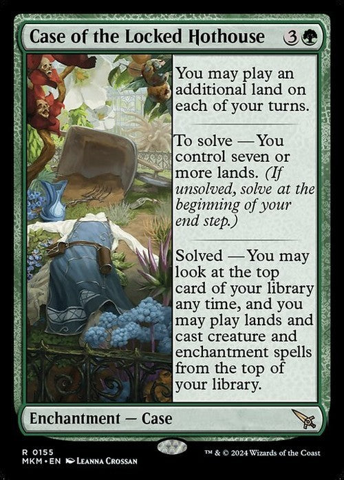 Case of the Locked Hothouse ~ Murders at Karlov Manor [ NM ] [ Magic MTG ]