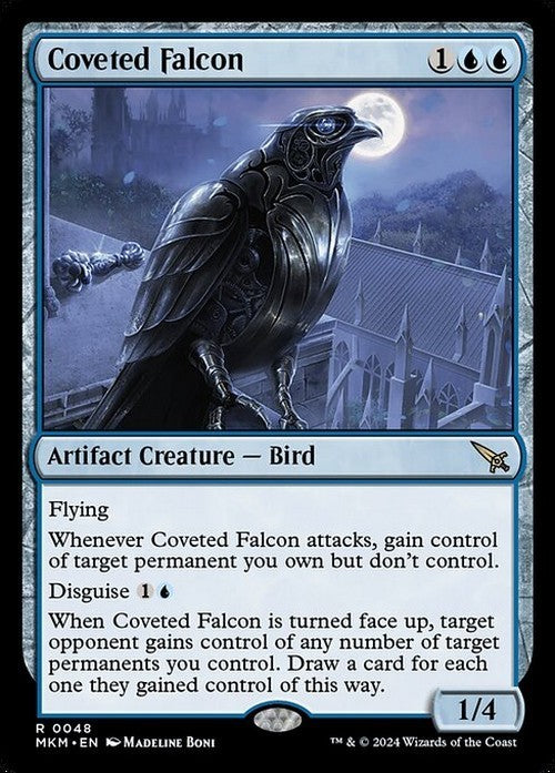 Coveted Falcon ~ Murders at Karlov Manor [ NM ] [ Magic MTG ]