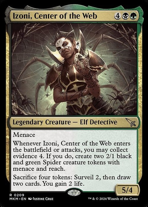 Izoni, Center of the Web ~ Murders at Karlov Manor [ NM ] [ Magic MTG ]