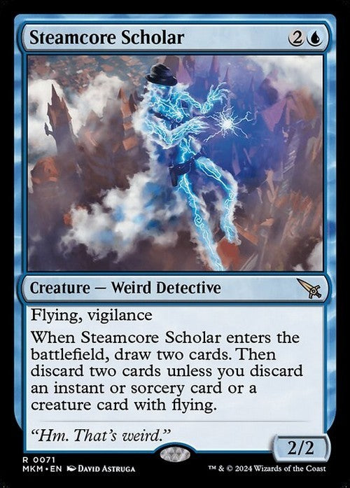 Steamcore Scholar ~ Murders at Karlov Manor [ NM ] [ Magic MTG ]
