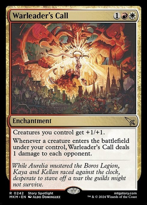 Warleader's Call ~ Murders at Karlov Manor [ NM ] [ Magic MTG ]