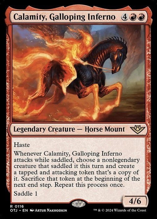 Calamity, Galloping Inferno ~ Outlaws of Thunder Junction [ NM ] [ Magic MTG ]