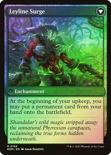 FOIL Invasion of Shandalar / Leyline Surge ~ March of the Machine [ NM ] [ MTG ]