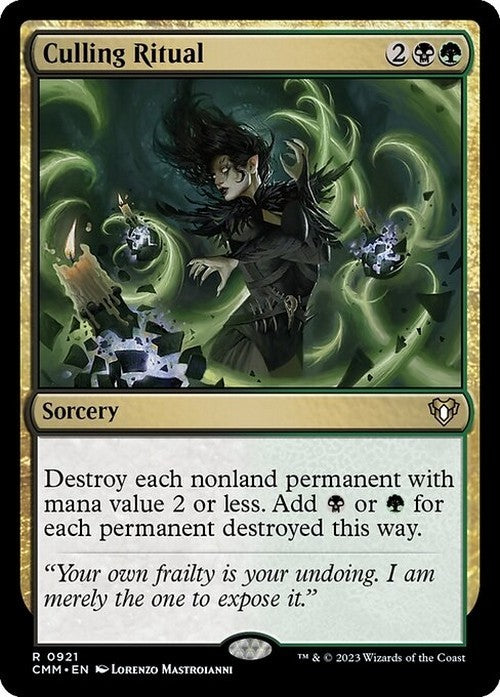 Culling Ritual ~ Commander Masters [ NM ] [ Magic MTG ]