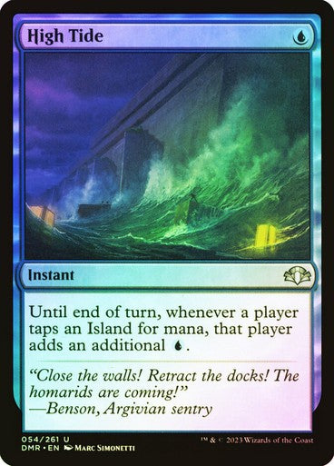 FOIL High Tide ~ Dominaria Remastered [ NearMint ] [ Magic MTG ]