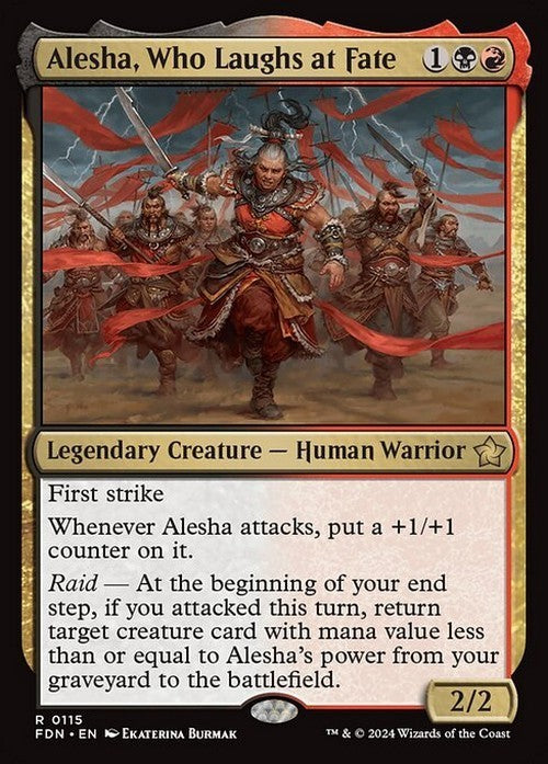 Alesha, Who Laughs at Fate ~ Foundations [ NearMint ] [ Magic MTG ]