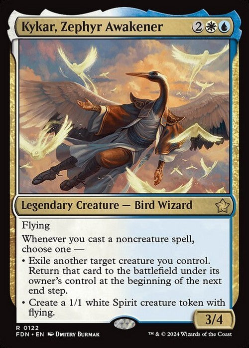 Kykar, Zephyr Awakener ~ Foundations [ NearMint ] [ Magic MTG ]