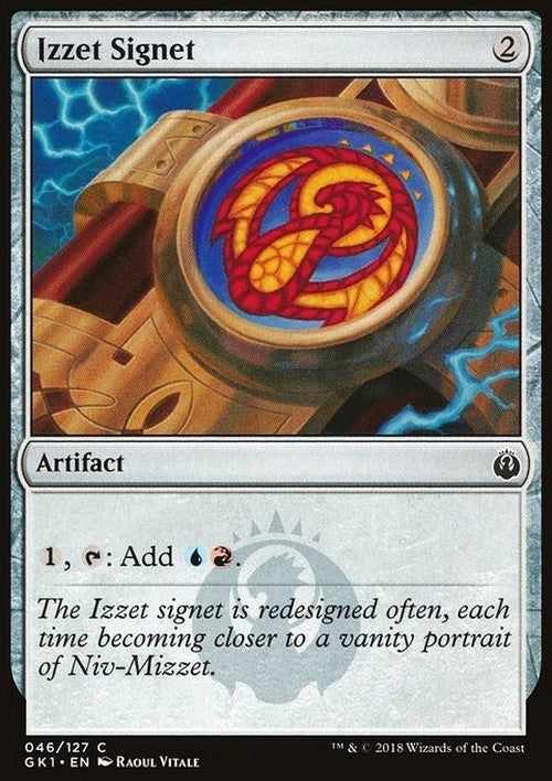 Izzet Signet ~ Guild Kits [ Excellent ] [ Magic MTG ]