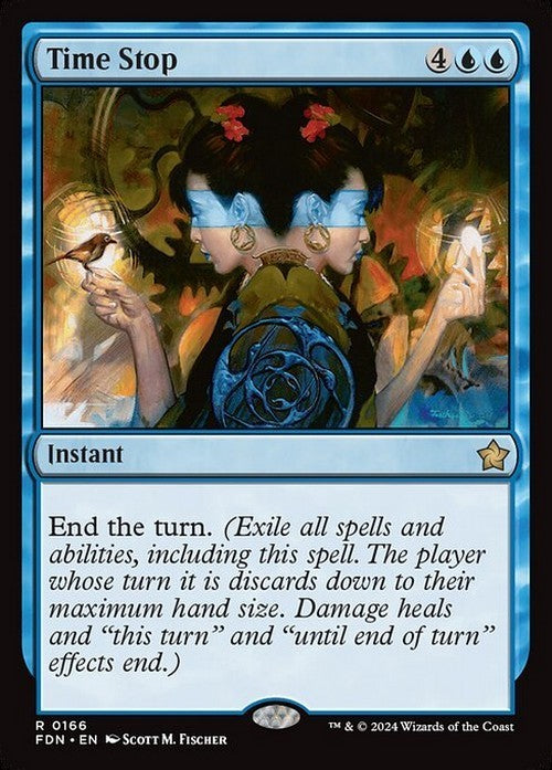 Time Stop ~ Foundations [ NearMint ] [ Magic MTG ]