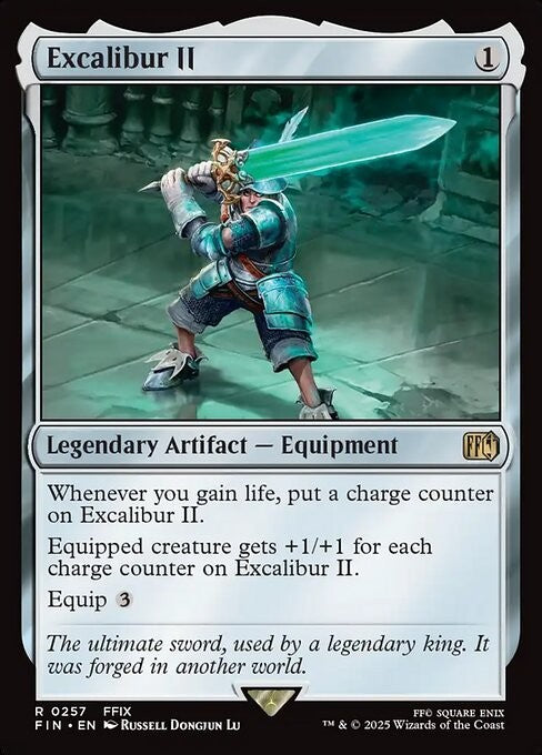 Excalibur II ~ Final Fantasy [ NM ] [ Magic MTG ]