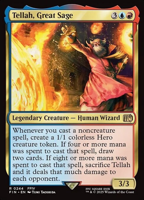 Tellah, Great Sage ~ Final Fantasy [ NM ] [ Magic MTG ]