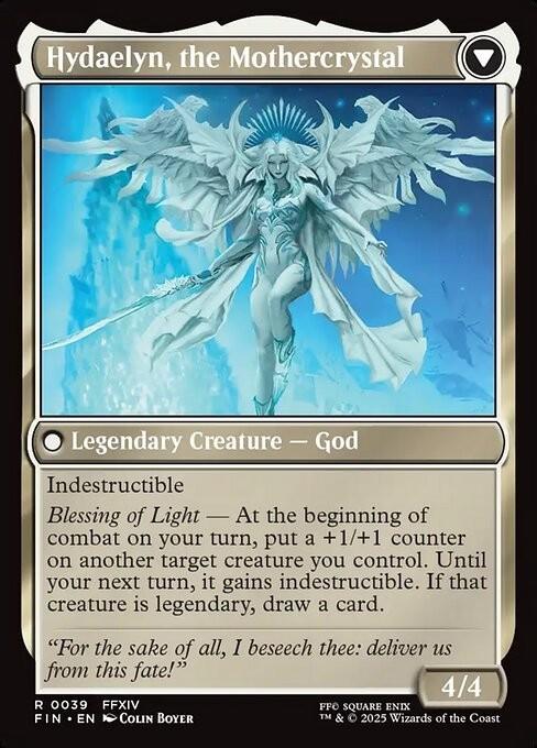 Venat, Heart of Hydaelyn ~ Final Fantasy [ NM ] [ Magic MTG ]