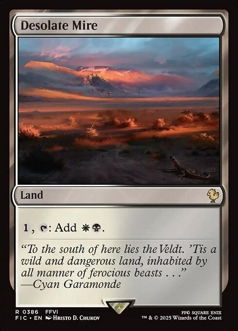Desolate Mire ~ Commander: Final Fantasy [ NM ] [ Magic MTG ]