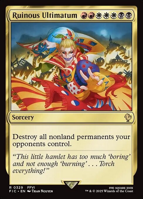 Ruinous Ultimatum ~ Commander: Final Fantasy [ NM ] [ Magic MTG ]