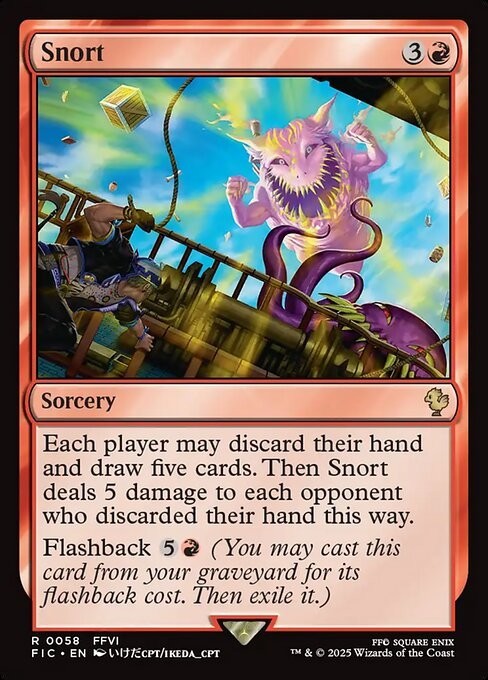 Snort ~ Commander: Final Fantasy [ NM ] [ Magic MTG ]