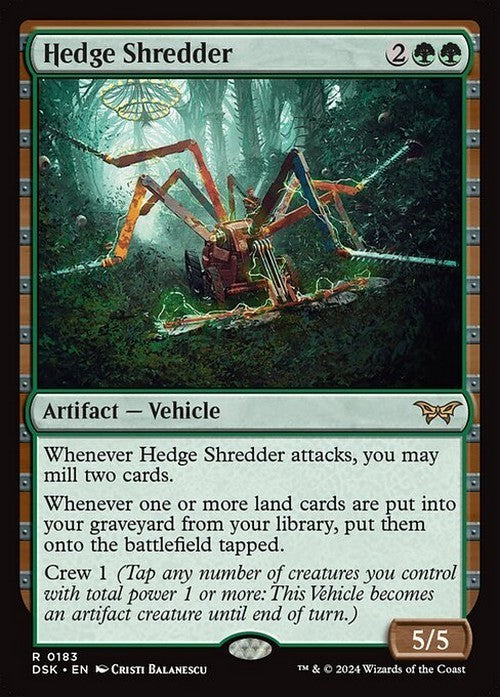 Hedge Shredder ~ Duskmourn [ NearMint ] [ Magic MTG ]