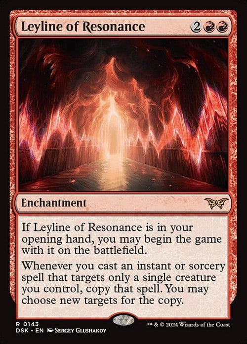 Leyline of Resonance ~ Duskmourn [ NearMint ] [ Magic MTG ]