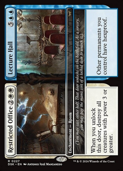 Restricted Office / Lecture Hall ~ Duskmourn [ NearMint ] [ Magic MTG ]