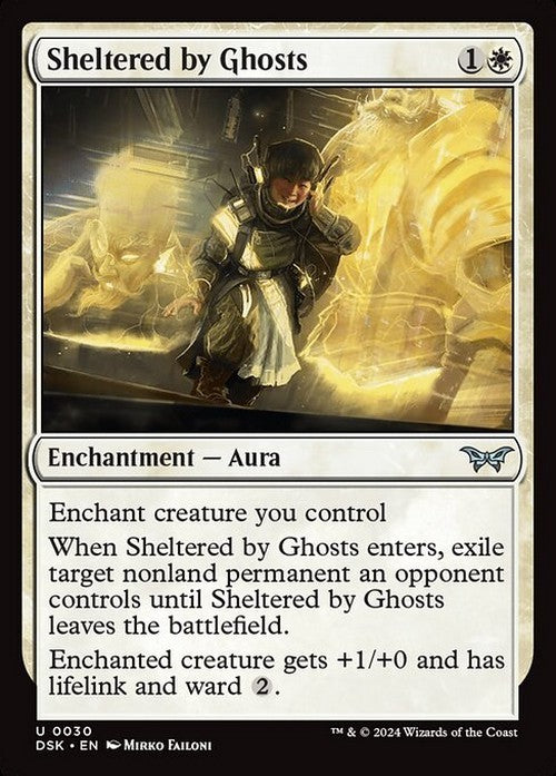 Sheltered by Ghosts ~ Duskmourn [ NearMint ] [ Magic MTG ]