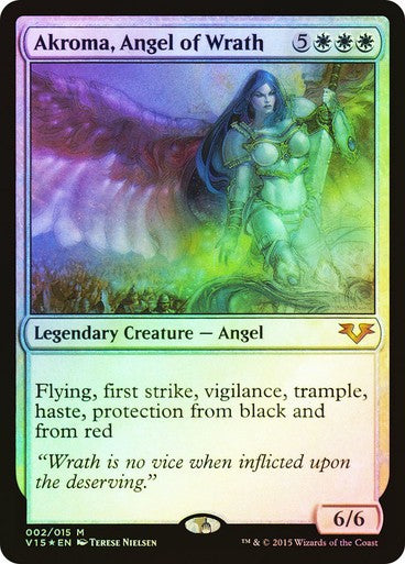 FOIL Akroma, Angel of Wrath ~ From the Vault [ Excellent ] [ Magic MTG ] - London Magic Traders Ltd
