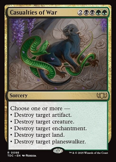 Casualties of War ~ Commander: Tarkir: Dragonstorm [ NM ] [ Magic MTG ]