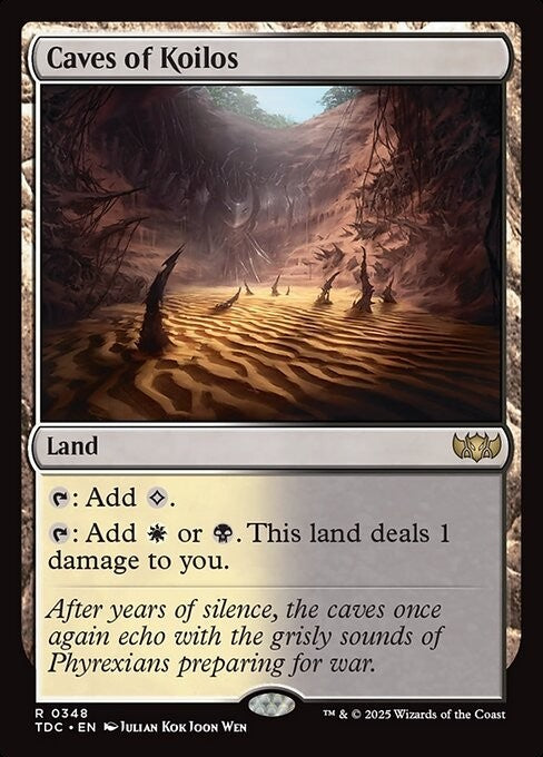 Caves of Koilos ~ Commander: Tarkir: Dragonstorm [ NM ] [ Magic MTG ]