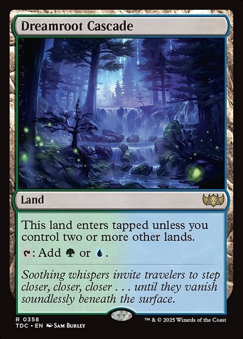 Dreamroot Cascade ~ Commander: Tarkir: Dragonstorm [ NM ] [ Magic MTG ]
