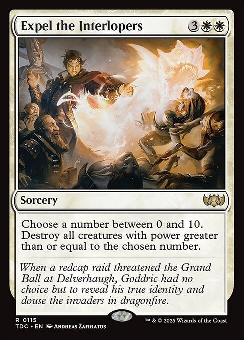 Expel the Interlopers ~ Commander: Tarkir: Dragonstorm [ NM ] [ Magic MTG ]