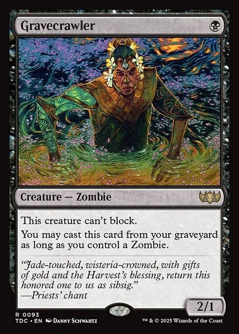 Gravecrawler ~ Commander: Tarkir: Dragonstorm [ NM ] [ Magic MTG ]