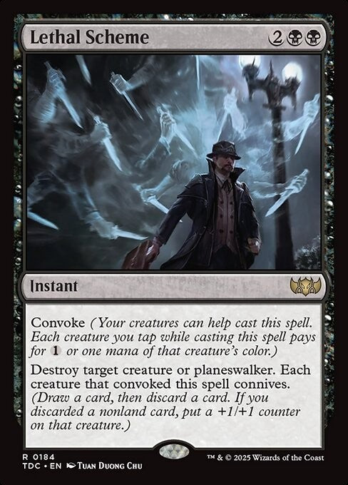 Lethal Scheme ~ Commander: Tarkir: Dragonstorm [ NM ] [ Magic MTG ]