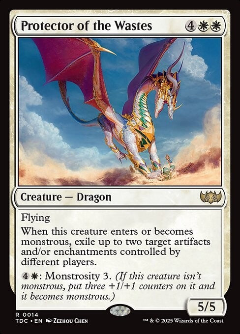 Protector of the Wastes ~ Commander: Tarkir: Dragonstorm [ NM ] [ Magic MTG ]