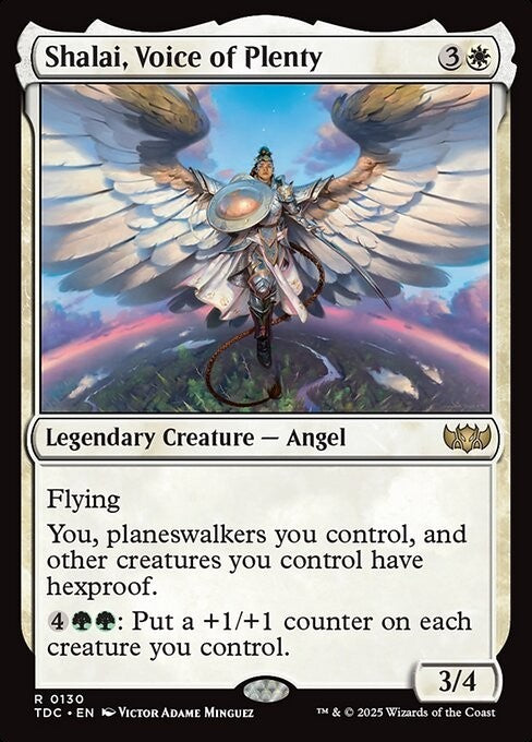 Shalai, Voice of Plenty ~ Commander: Tarkir: Dragonstorm [ NM ] [ Magic MTG ]