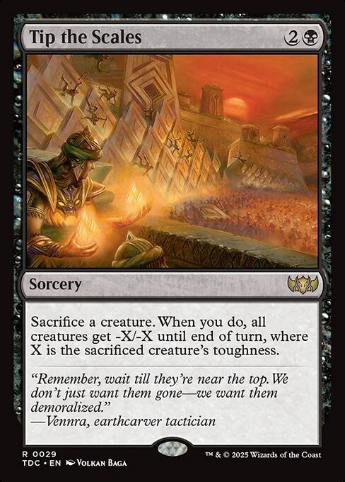 Tip the Scales ~ Commander: Tarkir: Dragonstorm [ NM ] [ Magic MTG ]