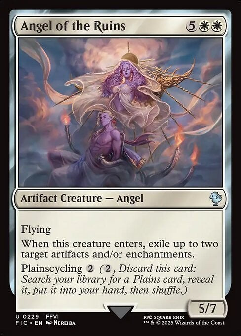 Angel of the Ruins ~ Commander: Final Fantasy [ NM ] [ Magic MTG ]