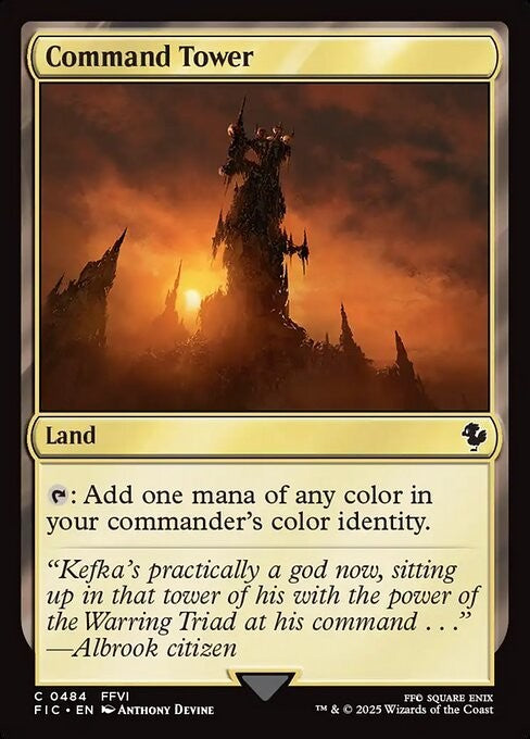 Command Tower #484 ~ Commander: Final Fantasy [ NM ] [ Magic MTG ]