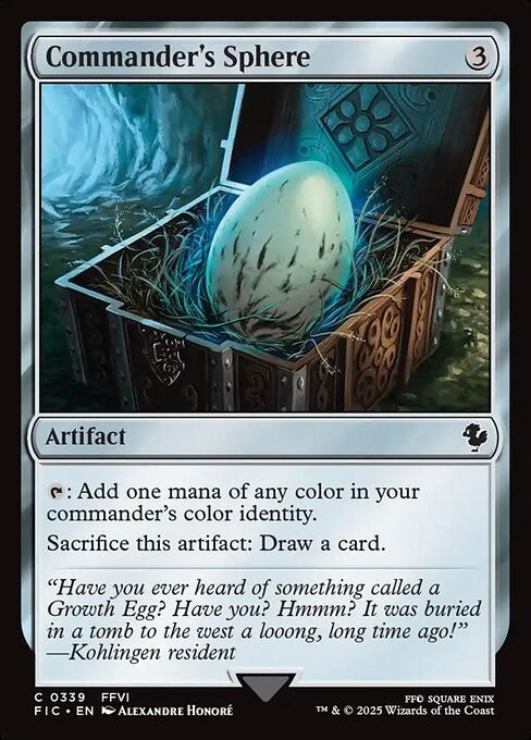 Commander's Sphere ~ Commander: Final Fantasy [ NM ] [ Magic MTG ]