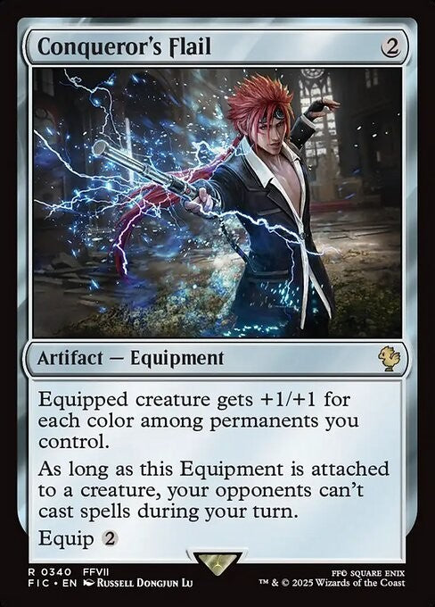 Conqueror's Flail ~ Commander: Final Fantasy [ NM ] [ Magic MTG ]