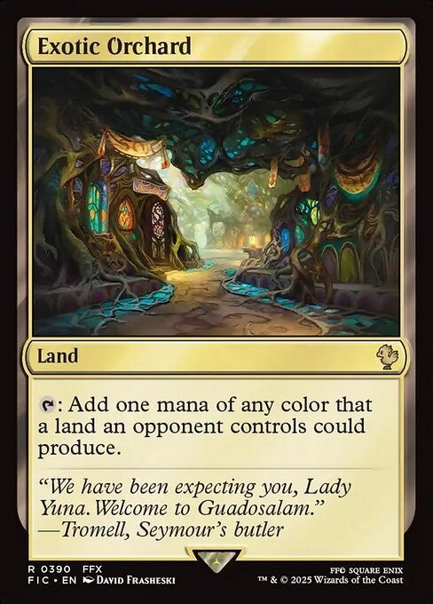 Exotic Orchard ~ Commander: Final Fantasy [ NM ] [ Magic MTG ]